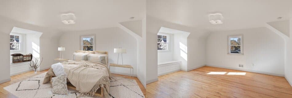 Virtual staging