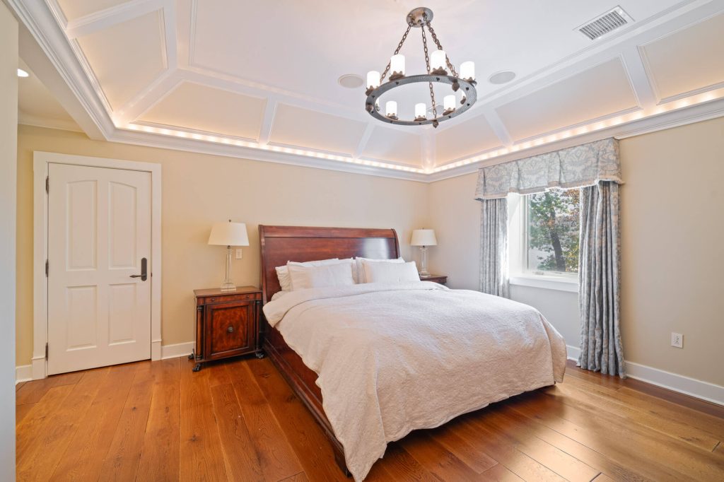 Greenwood Lake Castle interior photos primary bedroom 