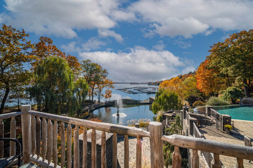 Greenwood Lake Castle exterior photos lake view 