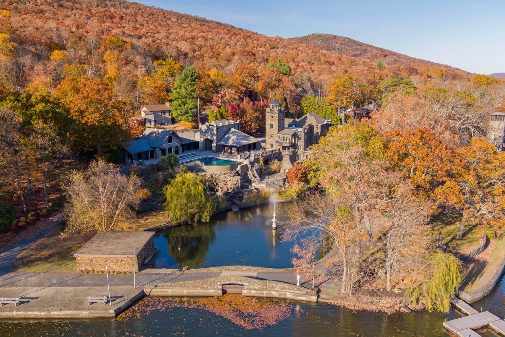 Greenwood Lake Castle Drone photos