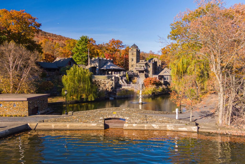 Greenwood Lake Castle Drone photos